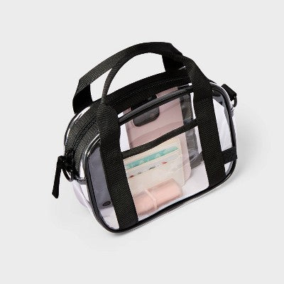 Clear Waist Bag - All In Motion - Black