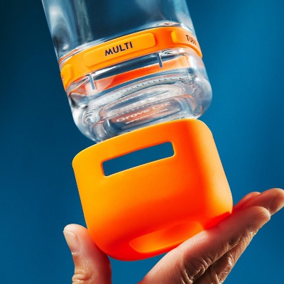 Grove Co. Reusable Cleaning Glass Spray Bottle - Sparkling Orange