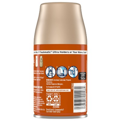 Glade Automatic Air Freshener Room Spray Holiday Scent Refill - Pumpkin & Ginger - 6.2 oz