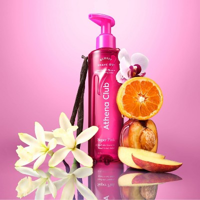 Athena Club Glossy Shave Oil - Super Pink - 8oz