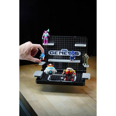 Sega Genesis Display Console - Supervillain Boss Bundle + Sonic 1