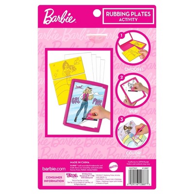 Disney Rubbing Plates - Barbie Activity Kits