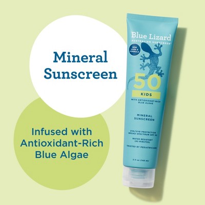 Blue Lizard Kids' Mineral-Based Sunscreen Lotion - SPF 50 - 5 fl oz