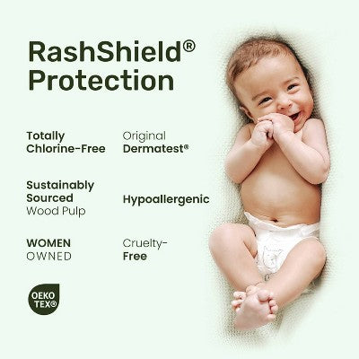 Parasol Chlorine-Free Diapers with RashShield Protection - Size 6 - 40ct