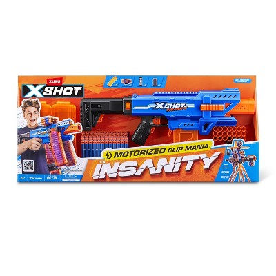 XSHOT Insanity Motorized Clip Mania Blaster by ZURU (LOCAL PICKUP ONLY)