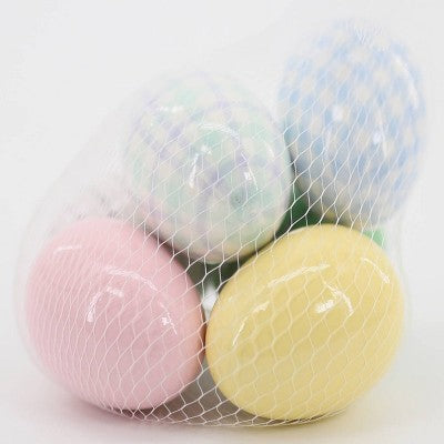 6pc Styrofoam Painted Easter Egg Decorative Filler - Spritz