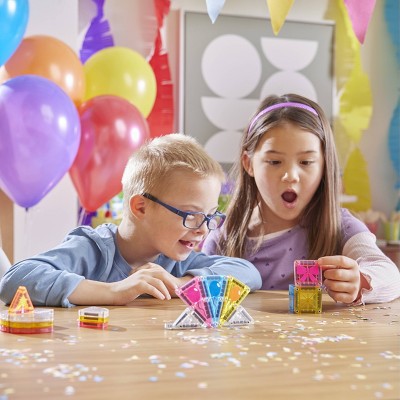 MAGNA-TILES MicroMAGS Travel Set - Let's Celebrate Birthdays