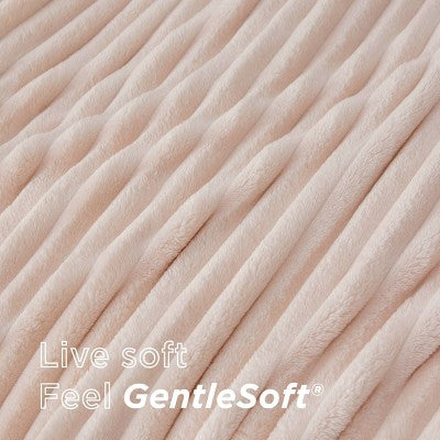 Bedsure Full/Queen Plush Blanket Crystal Pink
