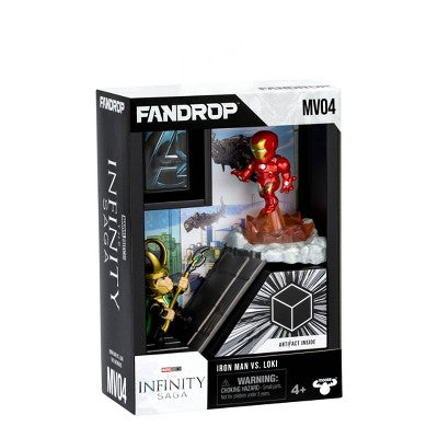 FANDROP Marvel Iron Man vs Loki Figure - 2pk