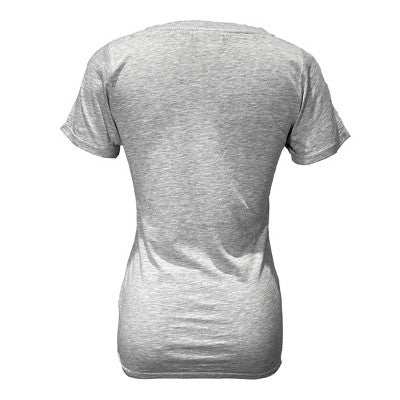 NBA Philadelphia 76ers Women's Short Sleeve Burnout Scoop T-Shirt - M