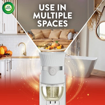 Air Wick Plug-In Scented Oil Air Freshener Starter Kit Apple Cinnamon Medley - 0.67 fl oz