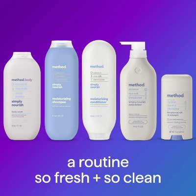 Method Simply Nourish Moisturizing Conditioner Sulfate & Silicone Free - 13.5 fl oz