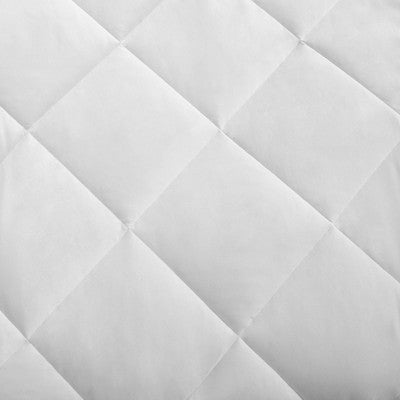 Sleep Philosophy Full Microfiber with HeiQ Smart Temp Treatment Waterproof Mattress Pad: Quilted, Fits 18" Depth, OEKO-TEX Certified