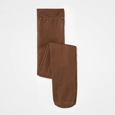 Girls' Footed Dance Tights - Cat & Jack Brown XS