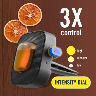 2ct Febreze Auto Bourbon and Orange