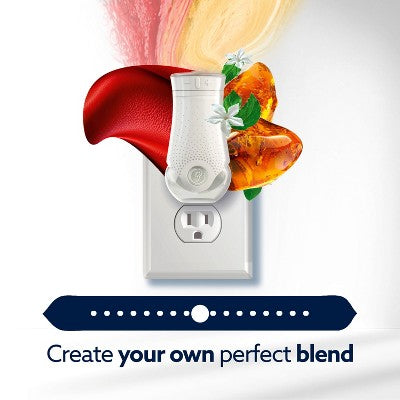 Glade PlugIns Room Freshener with CustomScent Technology Home Fragrance Refills- Leather + Golden Amber - 1.34 floz/2pk?