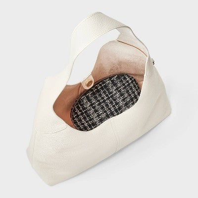 Oversized Slouchy Shoulder Bag - Universal Thread Off-White