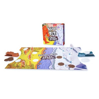 Big Foot vs. Yeti - Splat Attack Game