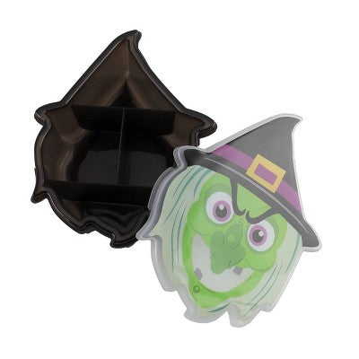 Cook With Color Witch Halloween Snackle Box Food Storage Container