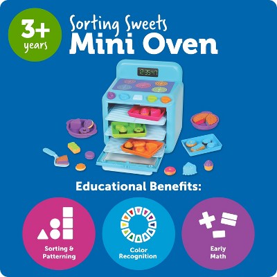 Learning Resources Sorting Sweets Mini Oven: 56-Piece Set