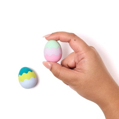 Yoobi 2pk Eraser 3D Easter Eggs