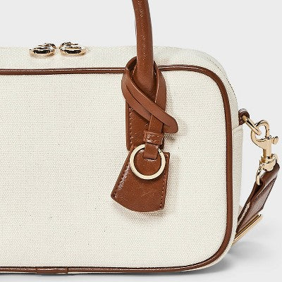 Small Satchel Handbag - Universal Thread Cream