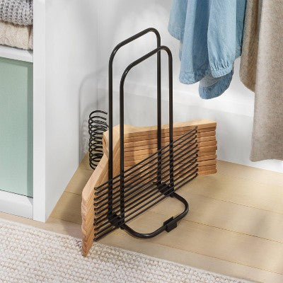 Hanger Storage Stacking Rack Black - Brightroom