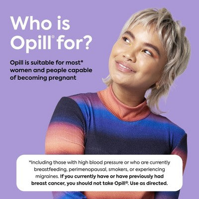 Opill 3 Month Pack Contraceptives - 84ct