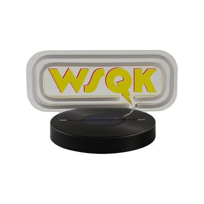 Stranger Things WSQK Radio Station Desktop Neon Logo
