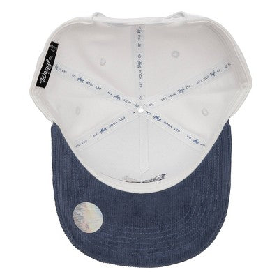 Waggle Adult Cotton Baseball Hat - Alpha Corduroy Brim