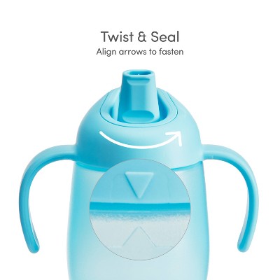 Munchkin 7oz Simple Clean Trainer Cup with Handles - Blue