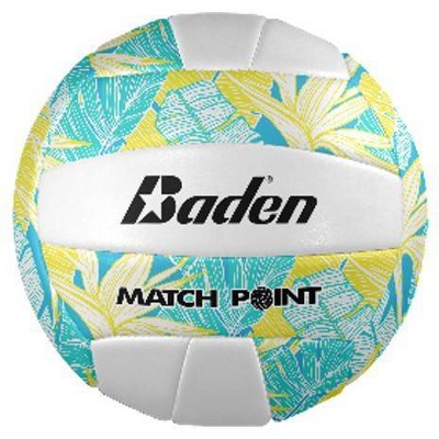 Baden Matchpoint Floral Volleyball - Turquoise/Yellow: Outdoor Sports Equipment, Kids Aged 4+