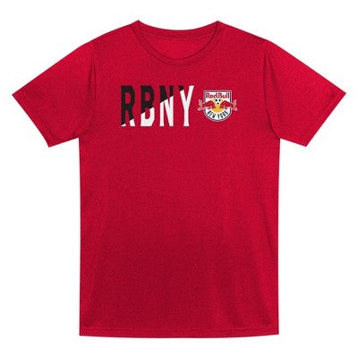 MLS New York Red Bulls Toddler Boys' 2pk Poly T-Shirt - 2T