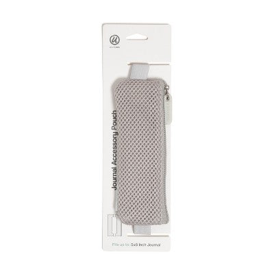 U Brands 1ct Mesh Zipper Pen Pencil Pouch with Elastic Band