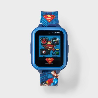 Boys' Superman Light Up Interactive Watch - Blue