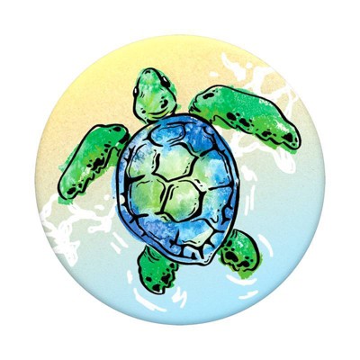 PopSockets PopGrip Animal Friend Cell Phone Grip & Stand - Tortuga