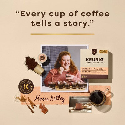 Keurig Coffee Collective Warm Hug Caramel Spice Medium Roast K-Cup Coffee Pods - 8ct