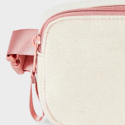 Girls' Strawberry Embroidered Belt Crossbody Bag - Cat & Jack Off-White