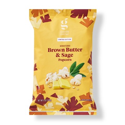 Fall Harvest Brown Butter & Sage Naturally Flavored Popcorn - 5oz - Good & Gather