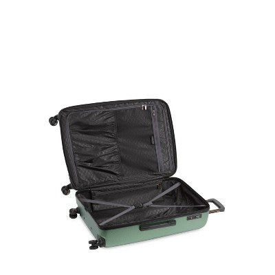 SWISSGEAR Energie Hardside Large Checked Spinner Suitcase - Green: Expandable