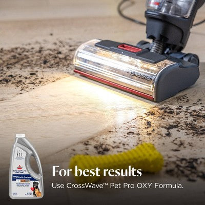 BISSELL CrossWave EdgeFind Pet Hair Pick-Up Floor Cleaner 4223 25' 10.5" Cleaning Path Red (LOCAL PICKUP ONLY)