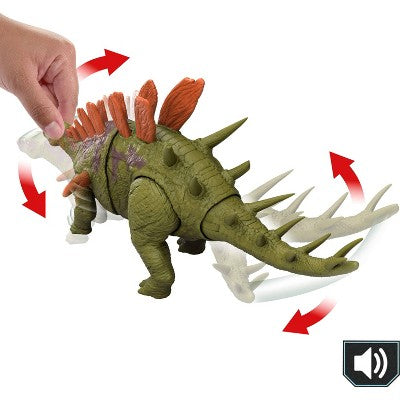 Jurassic World Chaos Theory: Wild Roar Kentrosaurus Figure
