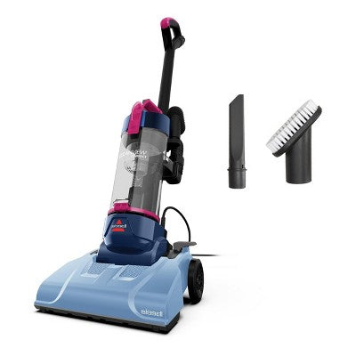 BISSELL CleanView Compact Upright Vacuum 4473 10" Cleaning Path Pet Hair Pick-Up Pink/Blue (LOCAL PICKUP ONLY)