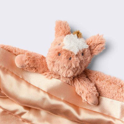 Plush Security Blanket - Horse - Cloud Island: 14" Length, 1-Pack, Animal Theme