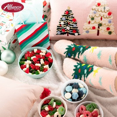 Albanese World's Best Christmas Candy Gummi Bears Candies Stocking Stuffers - 8.5oz
