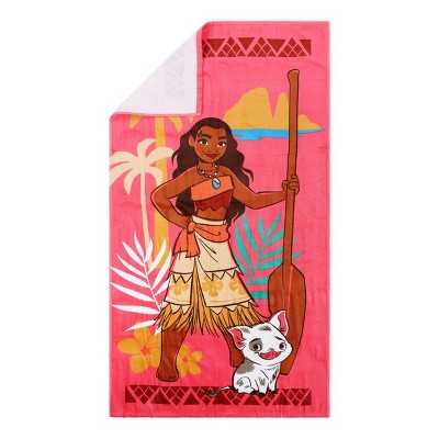 32"x62" Moana and Pua Beach Towel