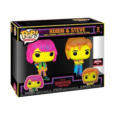 Funko POP! TV: Stranger Things Robin & Steve Vinyl Figures - 2pk