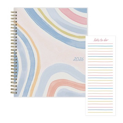 Blue Sky 2026 Weekly/Monthly Month Planner 7"x9" with List Pad Kendrice