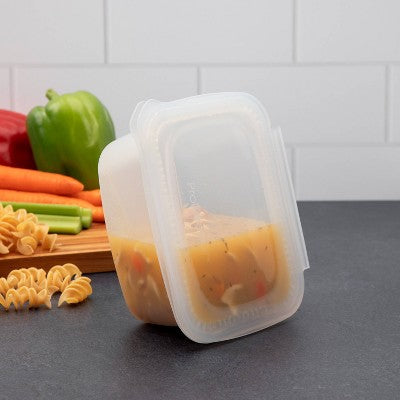 Prokeeper 4 Cup Rectangular Silicone Storage Box