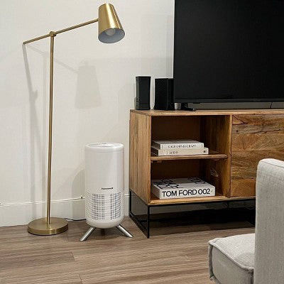 Honeywell Designer Series HEPA Tower White HPA830W: Air Purifier, 3 Settings, 100-300 sq. ft., AHAM & Energy Star Certified